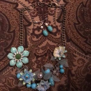 Turquoise necklace set